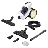 Пылесос контейнерный Karcher VC 3 Plus, White, 1.198-060.0 , (HEРA, 0,9 л, 3 насадки, 700 Вт)