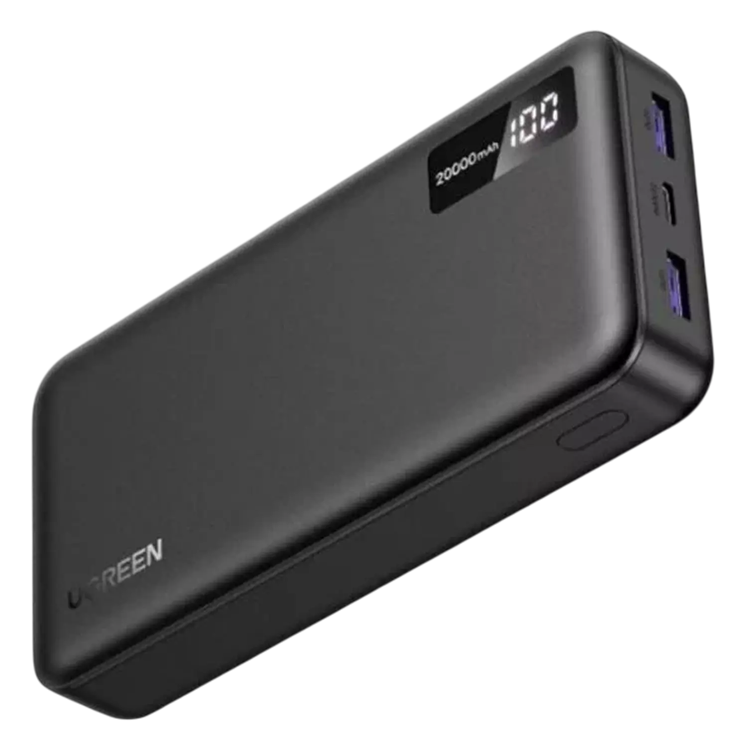 Мобильный аккумулятор Power Bank, 20000mAh, 20W, черный, PB312 (25683) UGREEN