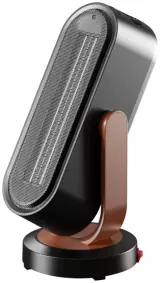 Тепловентилятор  HAUZEN H1, Черный (HZNH1BK), Мощность 1500 Вт, Нагрев 20-35С, Площадь обогрева 25.0 кв.м