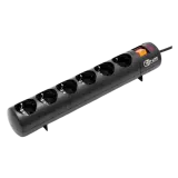 Сетевой фильтр, Tripp-lite, GR16-1379T, 6 розеток, 3 м., 220-240V, 13A, Чёрный