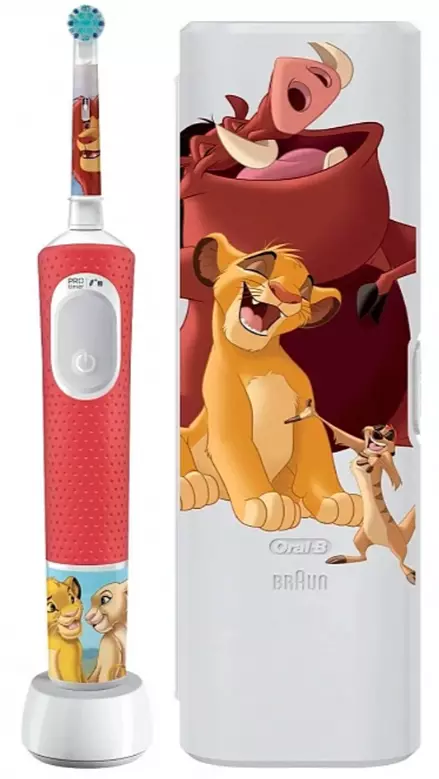 Электрическая зубная щетка  ORAL_B Lion King D103.413.2KX тип 3708 с з/у тип 3757 (от 3 лет)