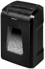 Шредер Fellowes® Powershred® 12C, DIN P-4, 4х40мм, 12лст., 18лтр., Safety Lock