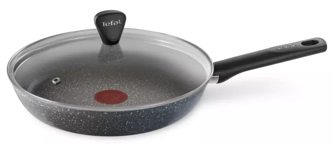 Сковорода Tefal Natural Cook, Grey (4234926), 26 см, с крышкой