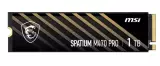 Твердотельный накопитель 1000Gb SSD MSI SPATIUM M470 PRO PCIe 4.0 NVMe M.2 1TB R6000Mb/s W4500MB/s