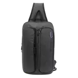 Рюкзак слинг Kingslong KTB180802 DeepGrey, для 11, серый