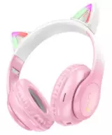 Наушники накладные Hoco W42 Cat Ears over-ear, cherry blossom