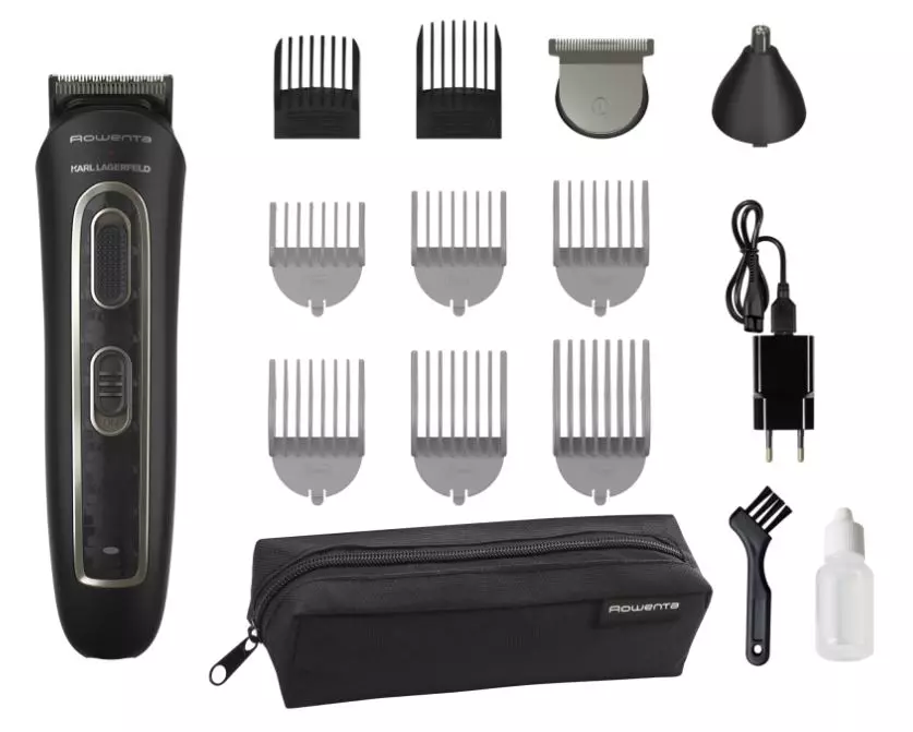 Мульттриммер  Rowenta Trim Style, Black (TN911LF0), 12 в 1
