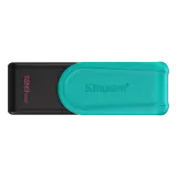 USB Флеш 128GB 3.2 Kingston DTXS/128GB черный/бирюзовый