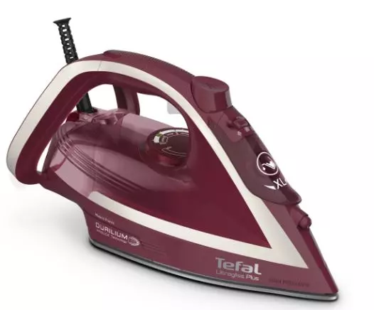 Утюг TEFAL UltraGliss Plus, Burgundy (FV6820E0),  2800 Вт,  270 мл, Самоочистка, Durilium Airglide