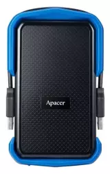 Внешний жесткий диск HDD 1TB Apacer AC631 2.5" AP1TBAC631U-1(Blue)