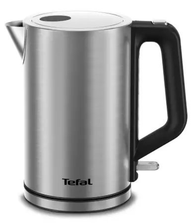 Чайник электрический Tefal Bronx, Нержавеющая сталь (KI513D10), 2200 Вт, 1.7л, дв.стенки