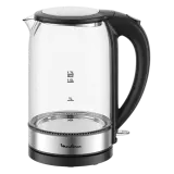 Чайник электрический Moulinex , Black (BY3S0DF0), 2200 Вт, 1,7л, стекло