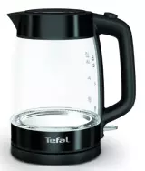 Чайник электрический Tefal , Black (KI840830), 2200 Вт, 1,7л, стекло