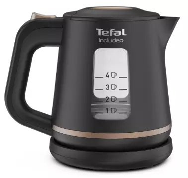 Чайник электрический Tefal Includeo, Black (KI533811), 2400 Вт, 1л, пластик