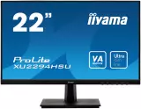 Монитор iiyama XU2294HSU-B1 21.5   [16:9] 1920х1080(FHD) VA, nonGLARE, 250cd/m2, H178°/V178°, 3000:1, 80M:1, 16.7M, 4ms, VGA, HDMI, DP, USB-Hub, Tilt, Speakers, 3Y, B