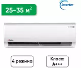 Кондиционер Inverter Hansa ACI-12W55, White, (25-36 м², 12 000 BTU, Ионизация)