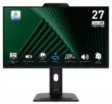 Монитор 27" MSI PRO MP272PMG IPS FHD 120Hz 1ms 300cd/m 1500:1 WEB HDMI VGA DP 3xUSB 2x2W HAS Черный
