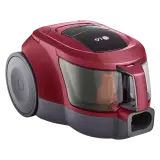 Пылесос контейнерный LG VC5420NHTR, Red (Управление на ручке, 3 насадки, 1,3 л, 2000/380 Вт)