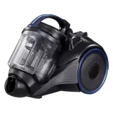 Пылесос контейнерный Samsung VC4100, Blue, VC15K4136HB/EV, (Управление на ручке, 3 насадки, 1,3 л, 1500/390 Вт)