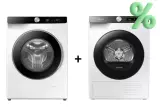 Комплект Samsung WW90DG6U94LKLD DV90T5240AT/LP