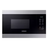 Встраиваемая микроволновая печь Samsung MG22M8074AT/BW, Gray, 850 Вт, 22 л, 4 программы, Сенсорное управление, Биокерамическая эмаль, Гриль