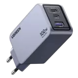 Зарядное устройство UGREEN Nexode GaN, 2xUSB-C/1xUSB-A, 100W, QC4.0, X757 (25874)