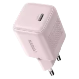 Зарядное устройство UGREEN 1xUSB-C, 20W, QC4.0/PD3.0, Gan X, X512, Розовый (55556)