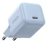 Зарядное устройство UGREEN 1xUSB-C, 20W, QC4.0/PD3.0, Gan X, X512, Голубой (55555)