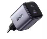 Зарядное устройство UGREEN Gan X CD350, 1xUSB-C/1xUSB-A, 35W, QC3.0 (15539)