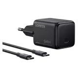 Зарядное устройство UGREEN, 25W, QC4.0/PD3.0, Gan N, кабель 60W, 1m X517 (75103)