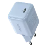 Зарядное устройство UGREEN 1xUSB-C, 20W, QC4.0/PD3.0, Gan X, X512, Голубой (55555)