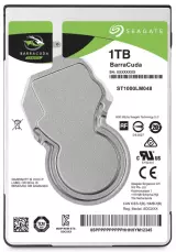 Жесткий диск Seagate BarraCuda ST1000LM048, 1TB, 2.5", 5400 RPM, SATA-III, 512e, 128MB, 7mm