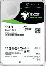 Корпоративный жесткий диск 18Tb Seagate EXOS X18 SATA3 3.5" 256Mb 7200rpm ST18000NM000J