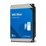 Жесткий диск HDD 6Tb Western Digital Blue SATA 6Gb/s 256Mb 5400rpm WD60EZAX