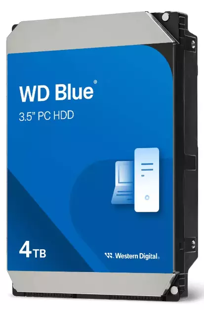 Жёсткий диск HDD 4 Tb SATA 6Gb/s Western Digital Blue WD40EZAX 3.5" 5400rpm 256Mb