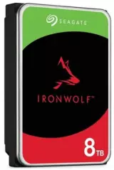 Жесткий диск для NAS систем  8Tb HDD Seagate IronWolf SATA 6Gb/s 7200rpm 3.5" 256Mb ST8000VN002